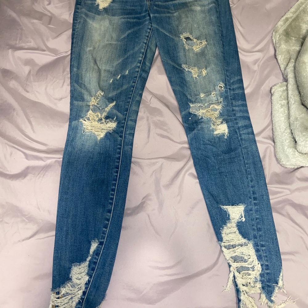 American eagle high rise jeans